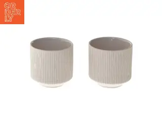2 keramik kopper fra House of Sander fra House of Sander (str. 2 stk Ø 7 cm)