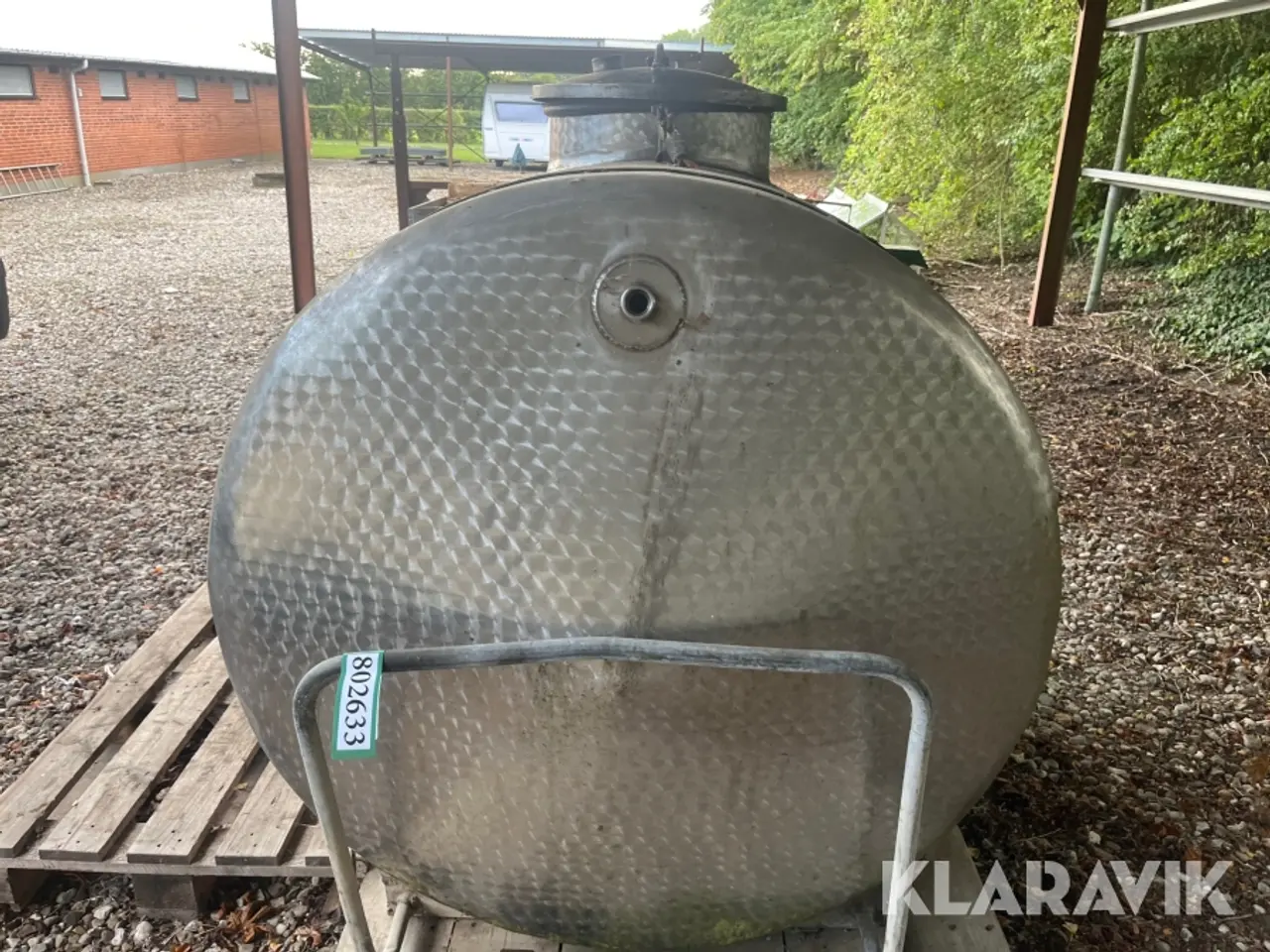 Billede 8 - Rustfri tank S.A. Christensen 2000liter