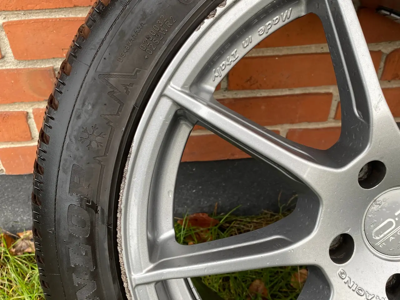 Billede 5 - 5x112 OZ Racing fælge med vinterdæk
