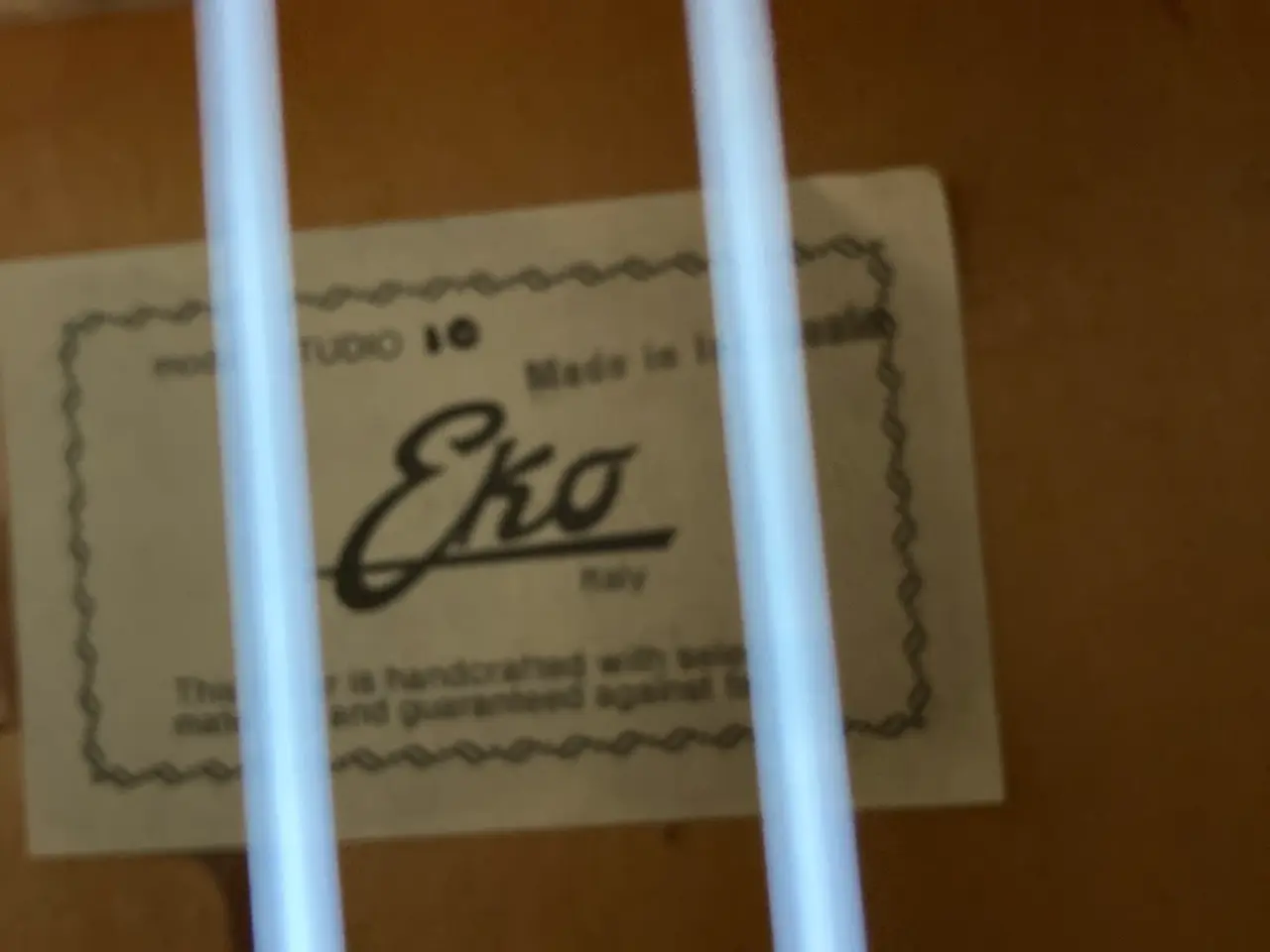 Billede 3 - Eko spansk guitar 4/4.