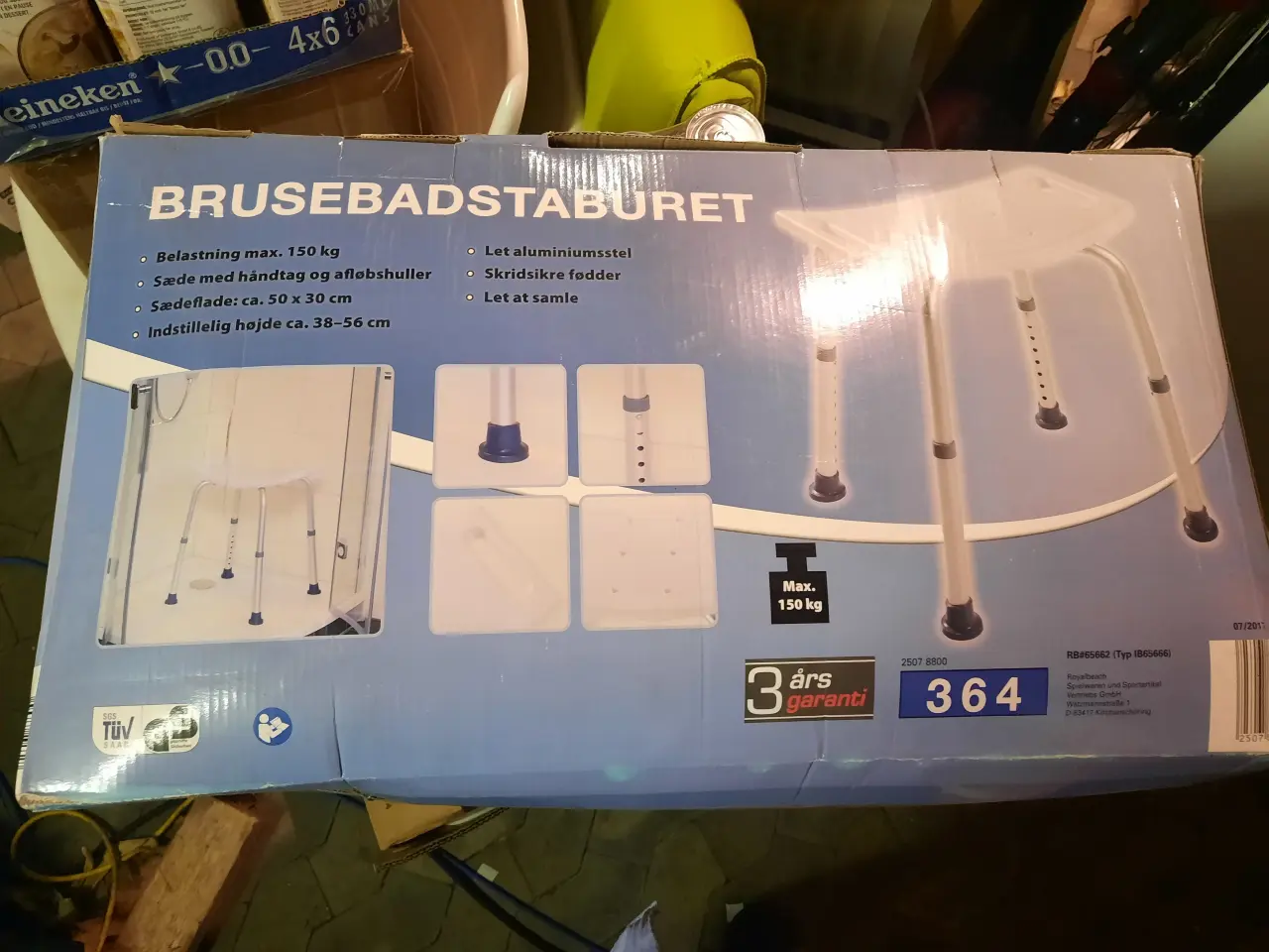 Billede 1 - Bade Skammel / Taburet