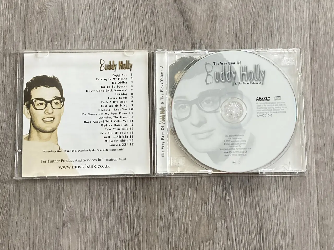 Billede 3 - CD: The Very Best Of Buddy Holly