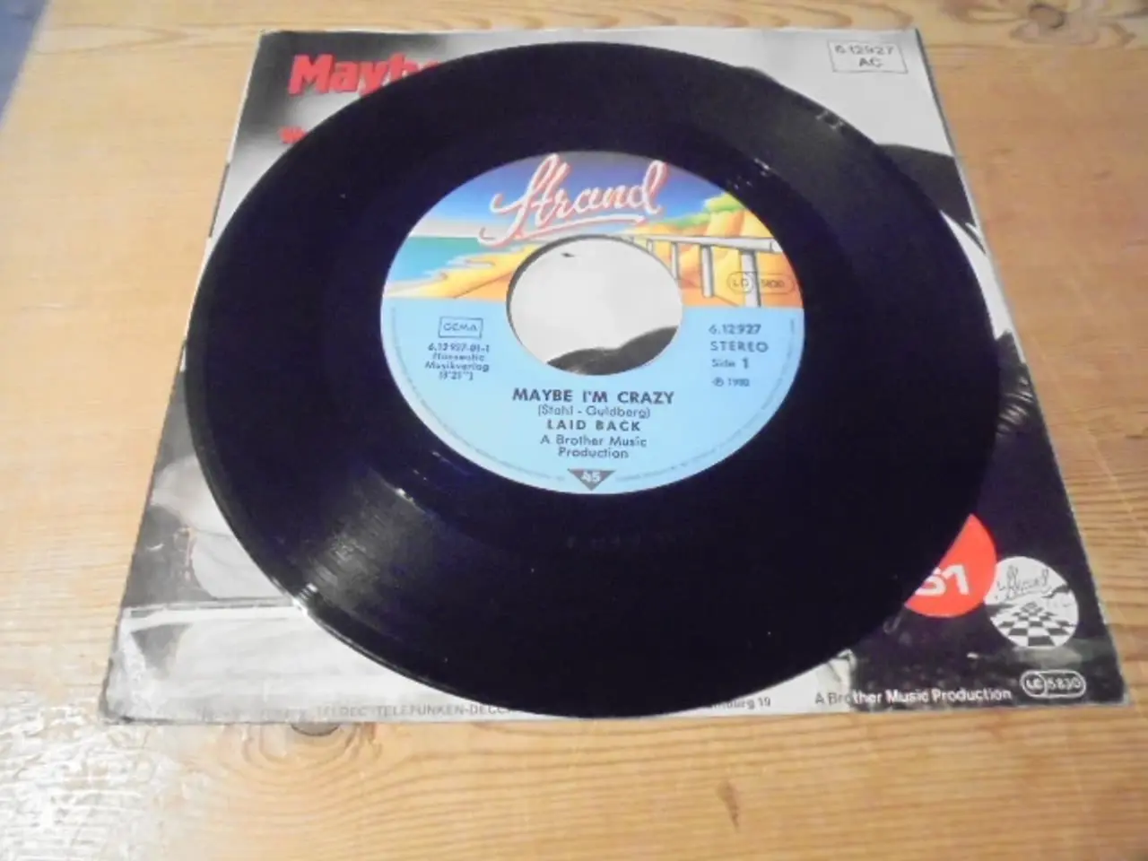 Billede 3 - Single: Laid Back – Maybe I’m Crazy