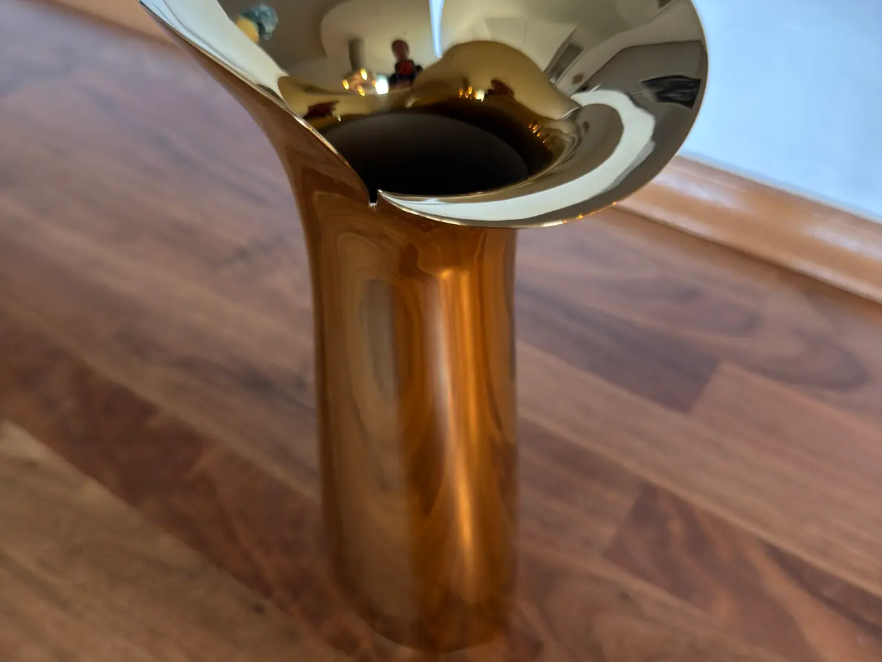 Billede 4 - Georg Jensen - Bloom botanica Messing vase (22 cm)