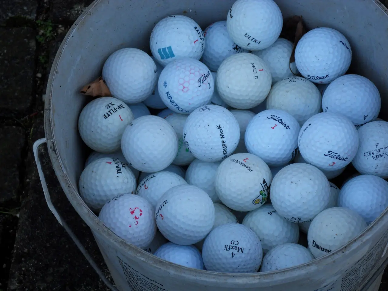 Billede 2 - Golfjern. Grafit- og ståljern. Bag og vogn