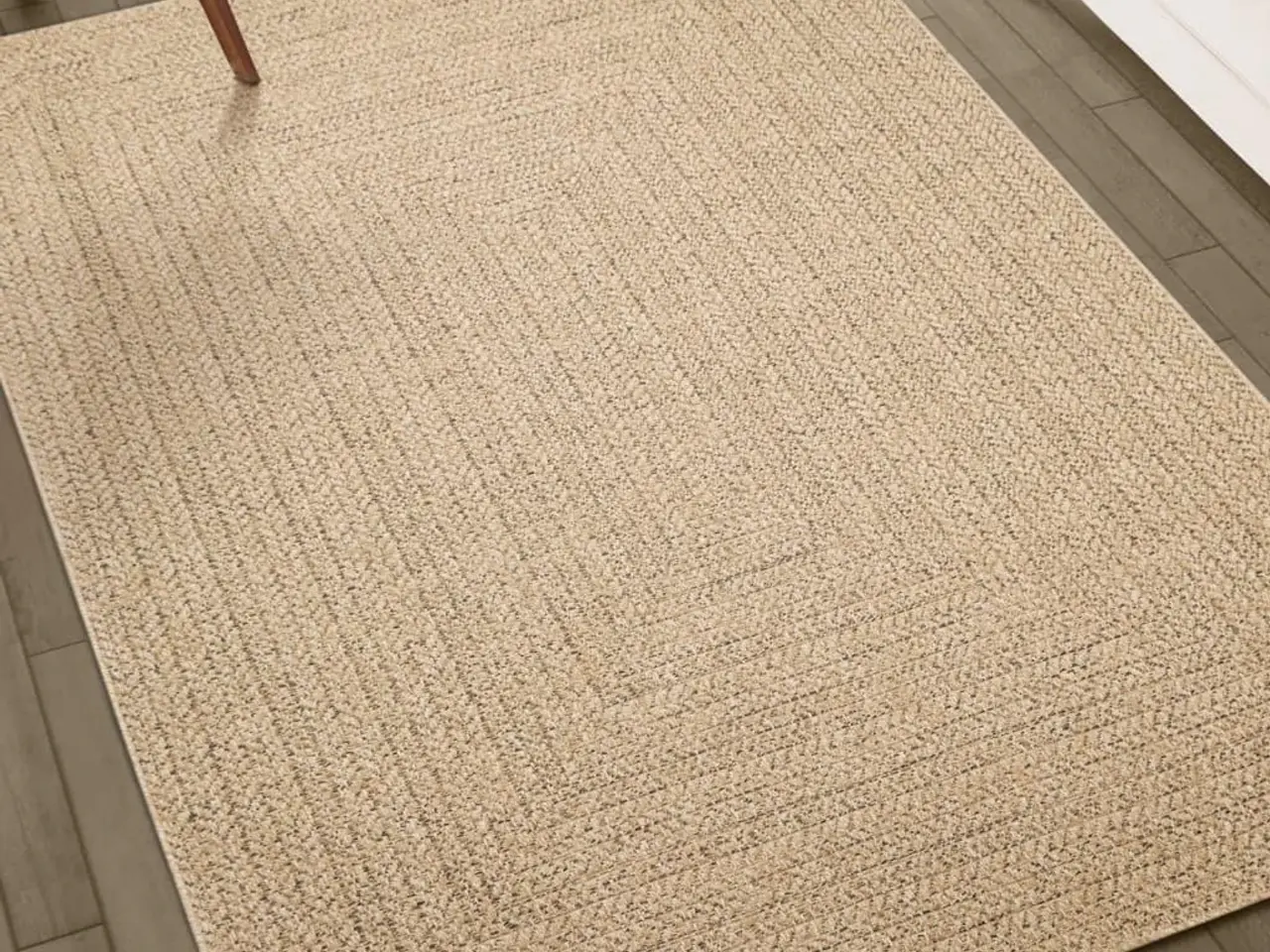Billede 3 - Gulvtæppe ZIZUR 200×290 cm - jute-look til inde og ude