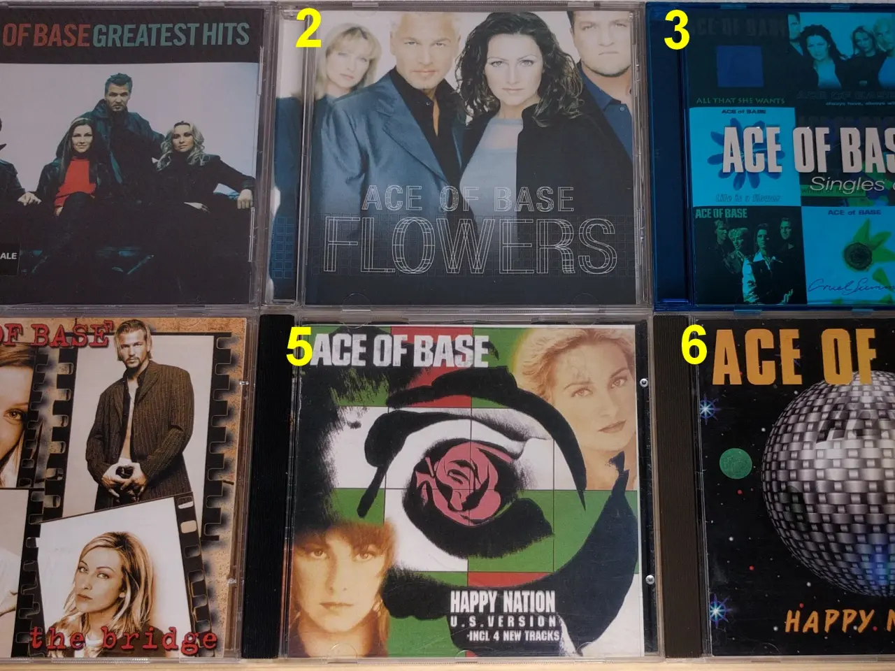 Billede 1 - Ace Of Base CD'er: 6 Titler