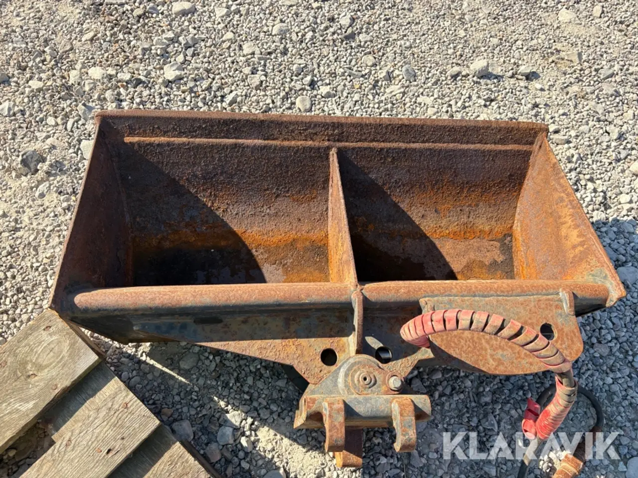 Billede 9 - Kip- og planerskovl Vibco 1 m 1 Styk