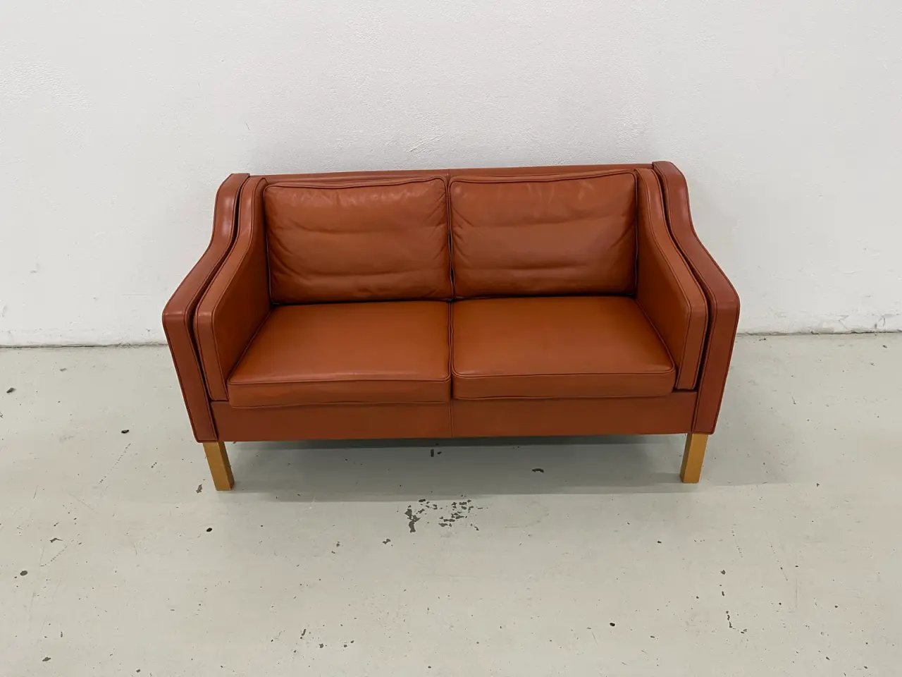Billede 3 - Eksklusiv Mogens Hansen MH195 2 Pers.Sofa i cognac