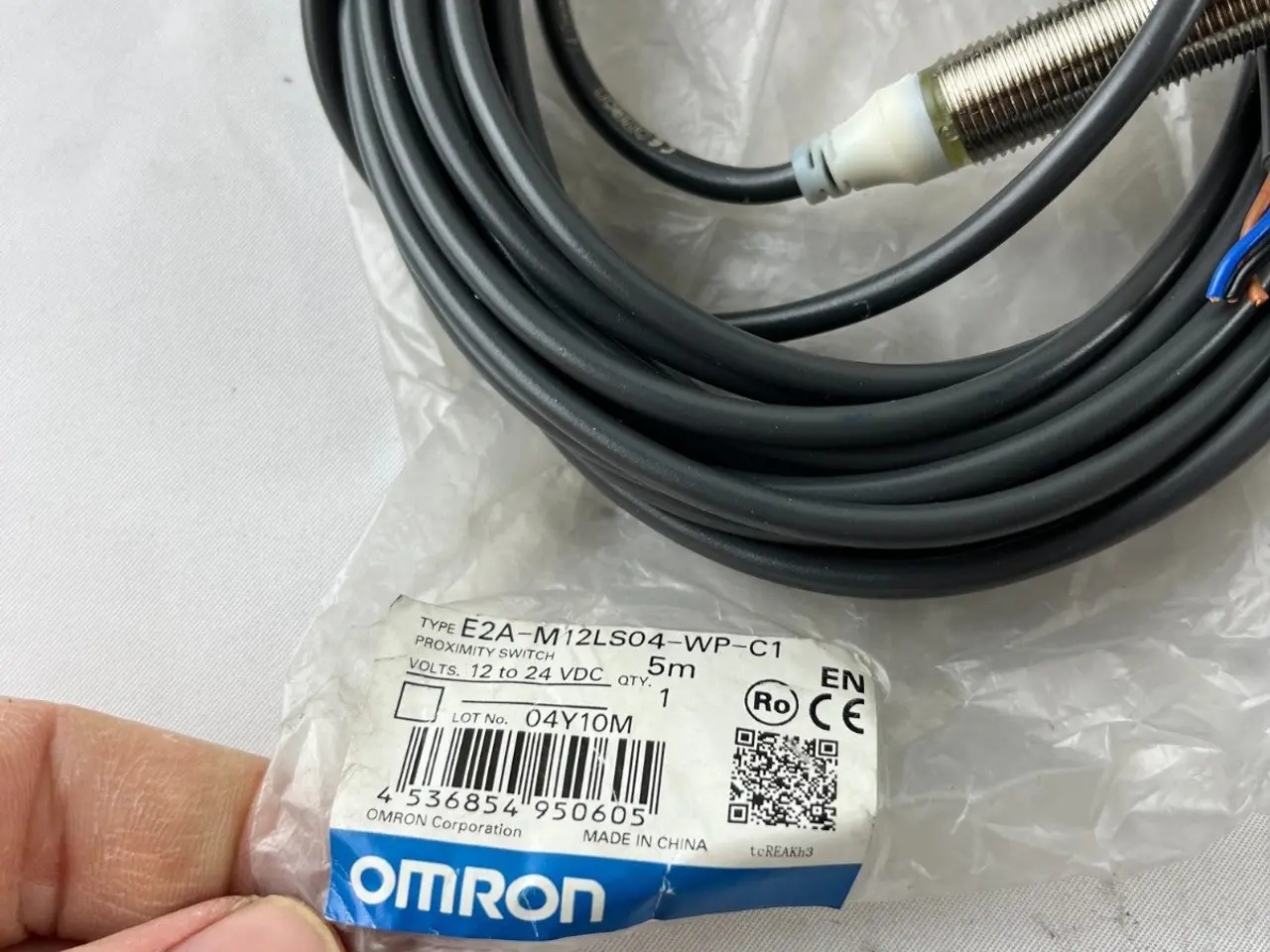 Billede 10 - Omron E2A-M12LS04-WP-C1 Inductive Proximity Sensor