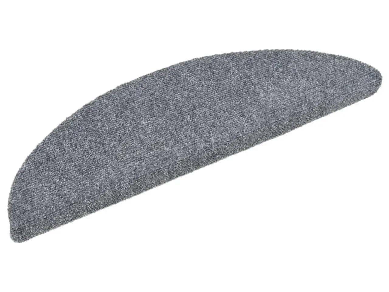 Billede 3 - Selvklæbende trappemåtter - 10 stk., 56×17×3 cm, tuftet lysegrå