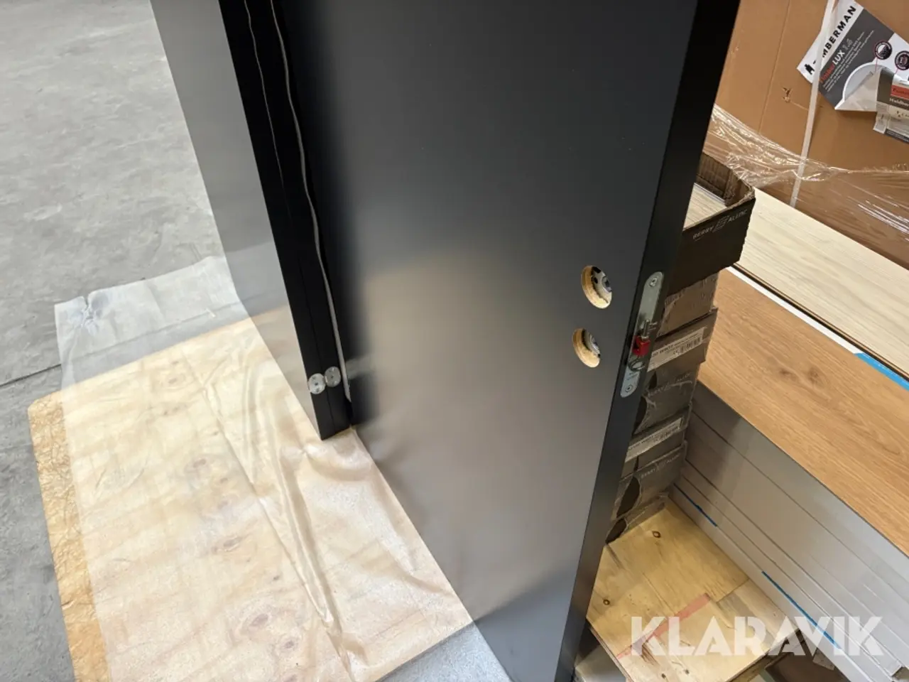 Billede 3 - Indvendig dør Swedoor Stable sort - 3 styks
