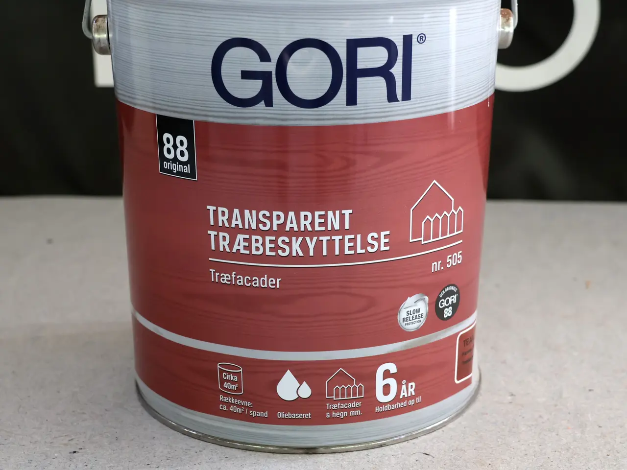 Billede 5 - 25 L Gori transparent træbeskyttelse træfacade