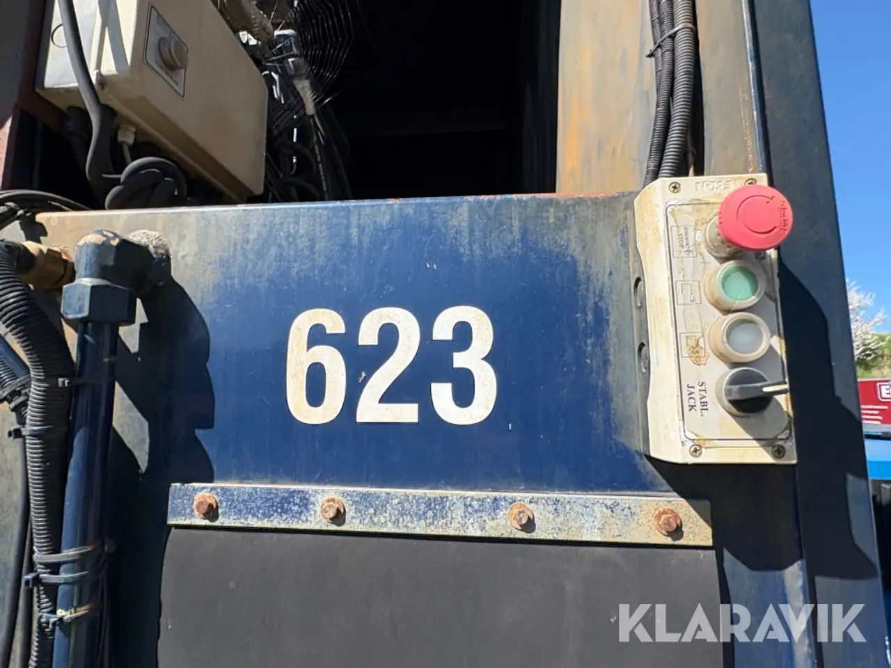 Billede 10 - Trailer Yalcin Platform Semi trail med komprimator