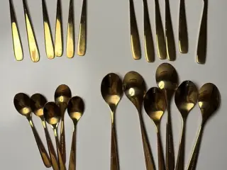 Guld bestik fra IKEA