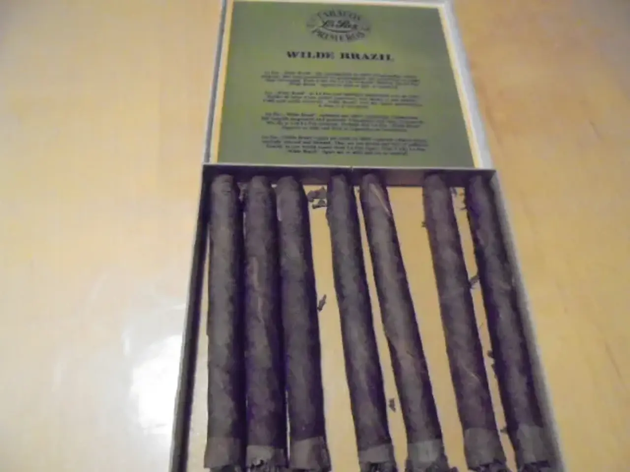 Billede 2 - ”Tabacos La Paz Primeros” - Wilde Brazil cigarer
