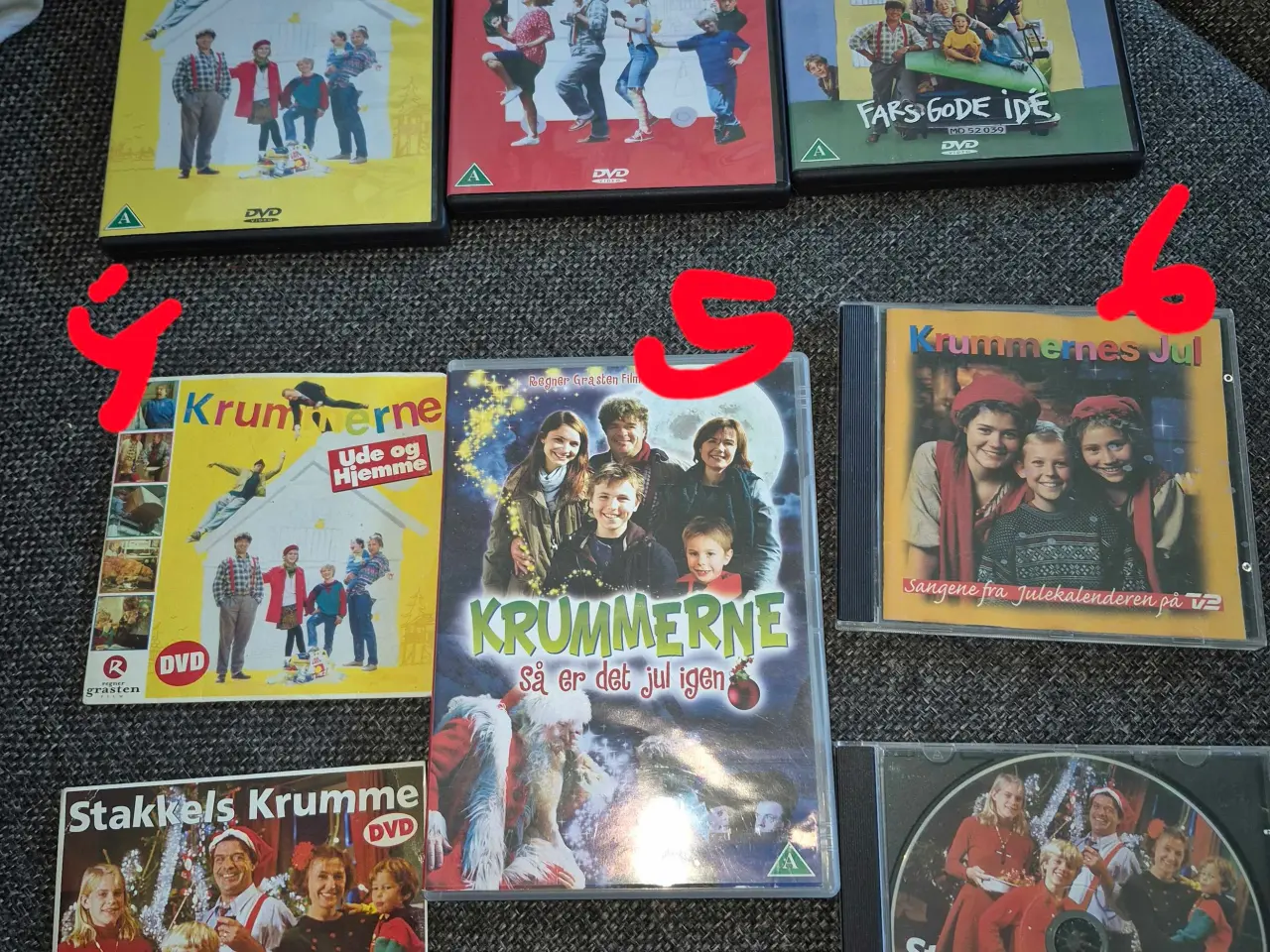 Billede 1 - Krummerne lots med julekalender tilbehør