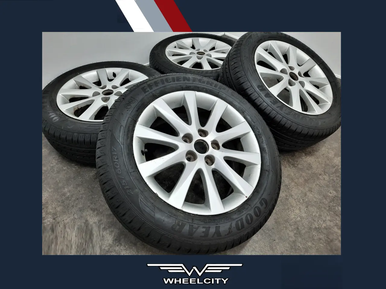 Billede 1 - 5x114,3 17" ET55 Mazda CX sommersæt