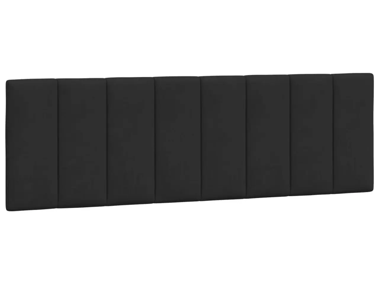 Billede 2 - Gavlpude Hanko 160 cm - velour, sort