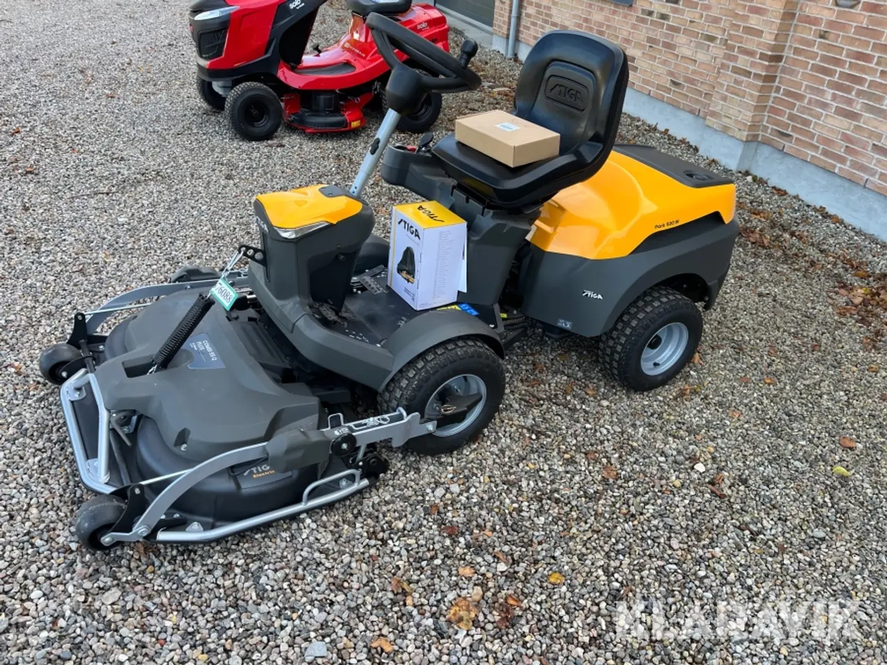 Billede 1 - Græsslåmaskine Stiga Park 500 W med Combi 95 Q Plus