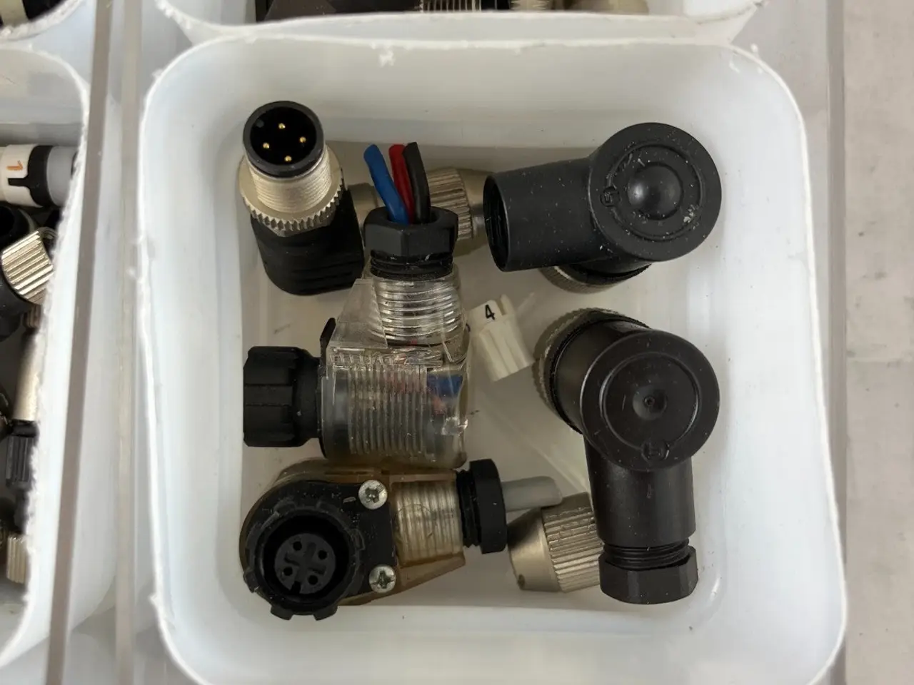 Billede 12 - stik parti M12 M8 Sensor Plugs Cables Pneumatic