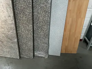 Diverse bordplader