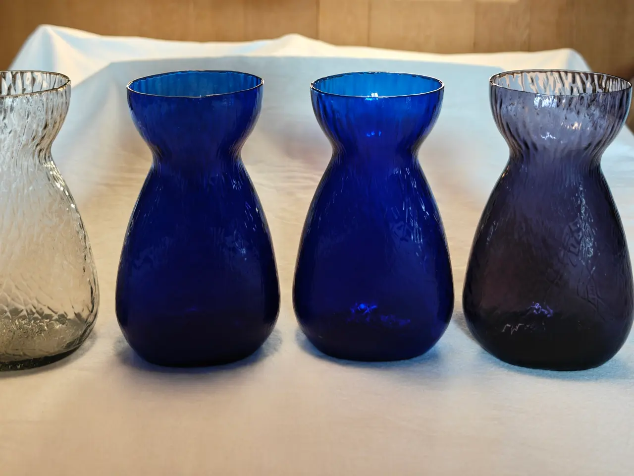 Billede 3 - Hyacintglas ovale hamret fra Kastrup/Fyens Glasvær