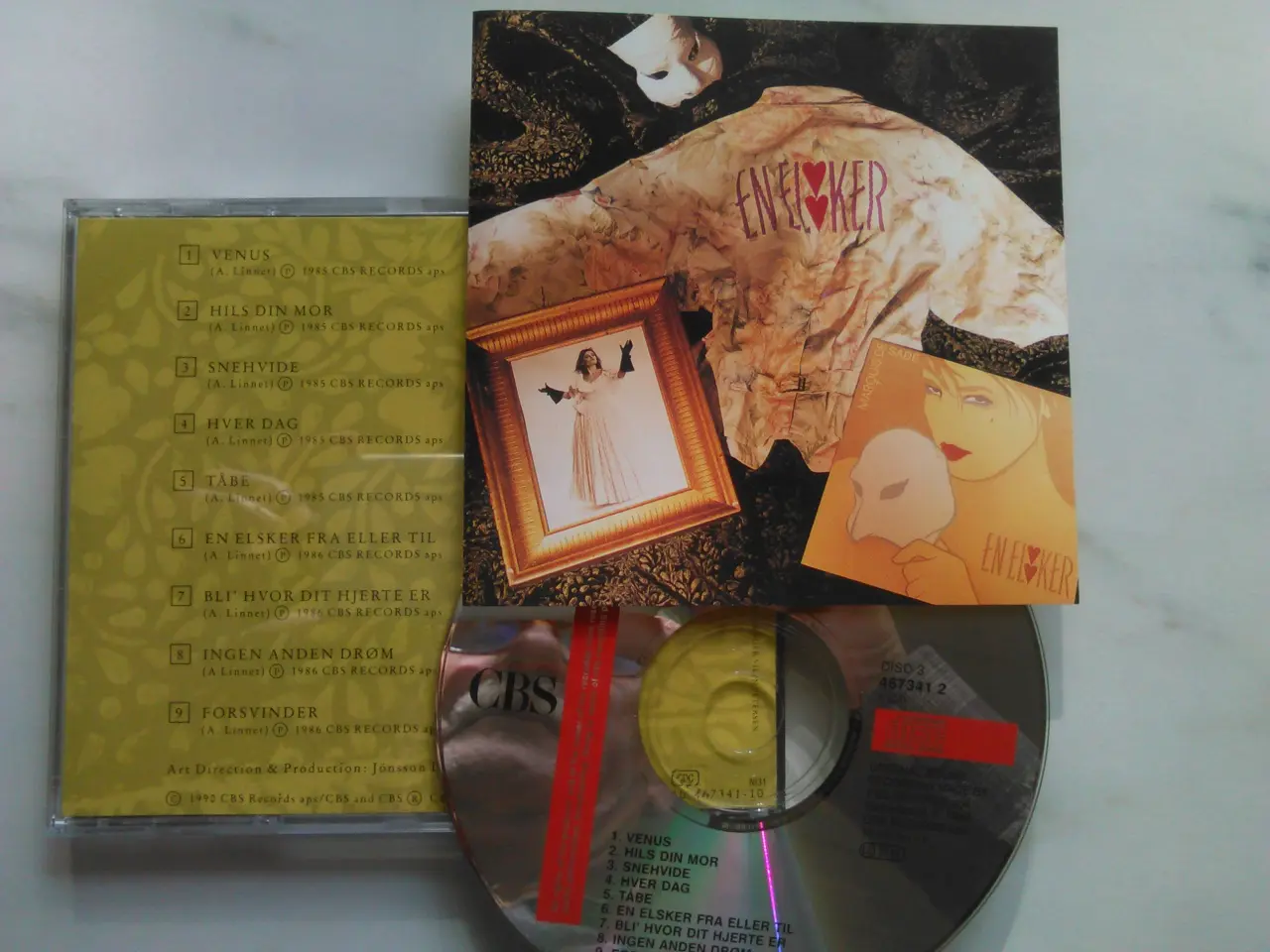 Billede 2 - ANNE LINNET 2 CD'er stk. 25 kr.      