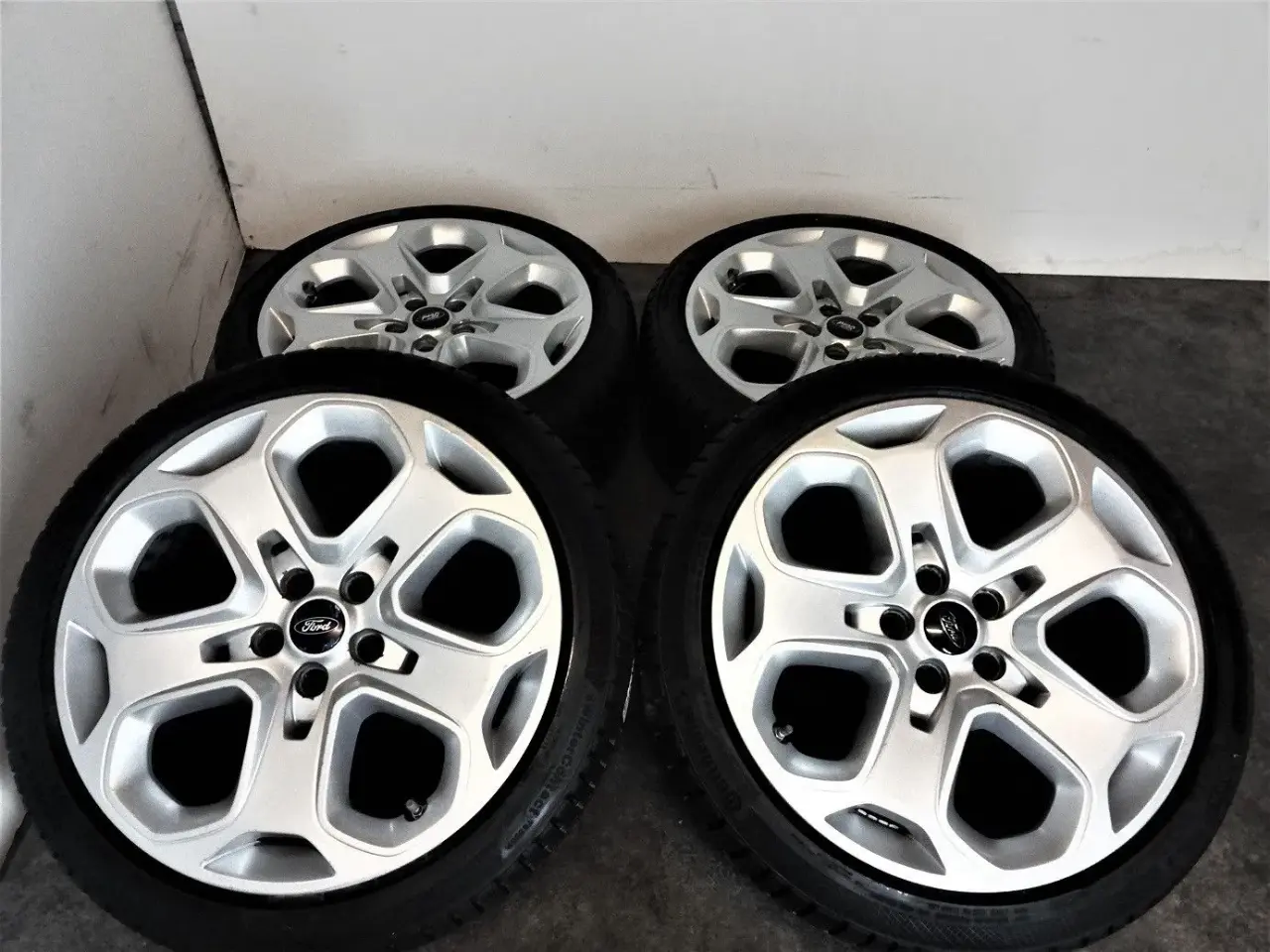 Billede 2 - 5x108 18" ET55 Ford ST Titanium vintersæt