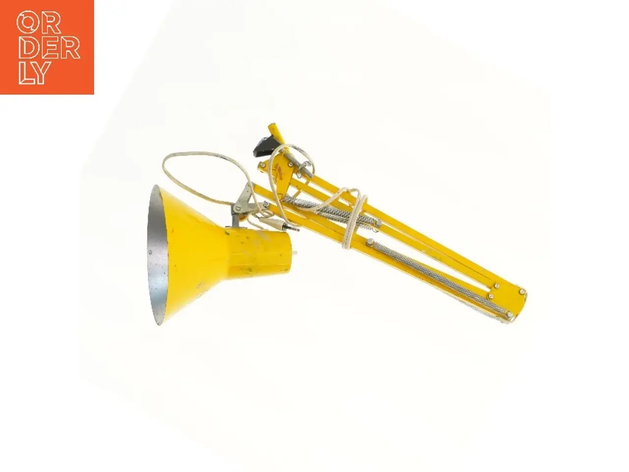 Billede 2 - Gul arkitektlampe (str. 55 cm)