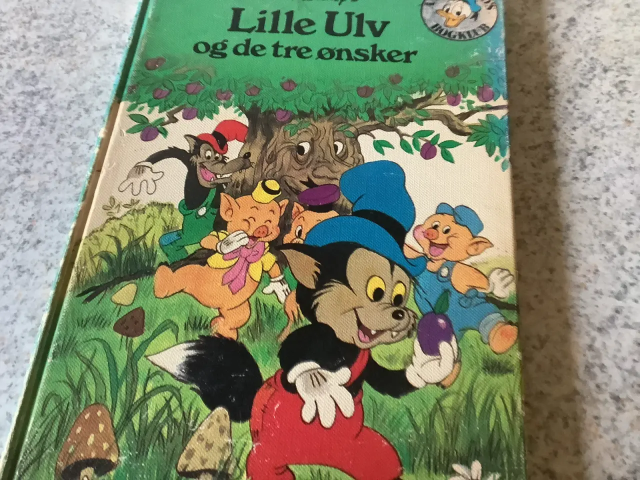 Billede 1 - Disney Lille ulv og de tre ønsker (Anders Ands bog