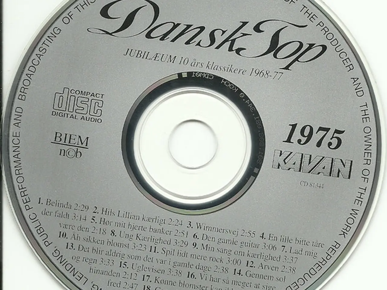 Billede 2 - Diverse kunstnere – Dansk Top Jubilæum… – CD