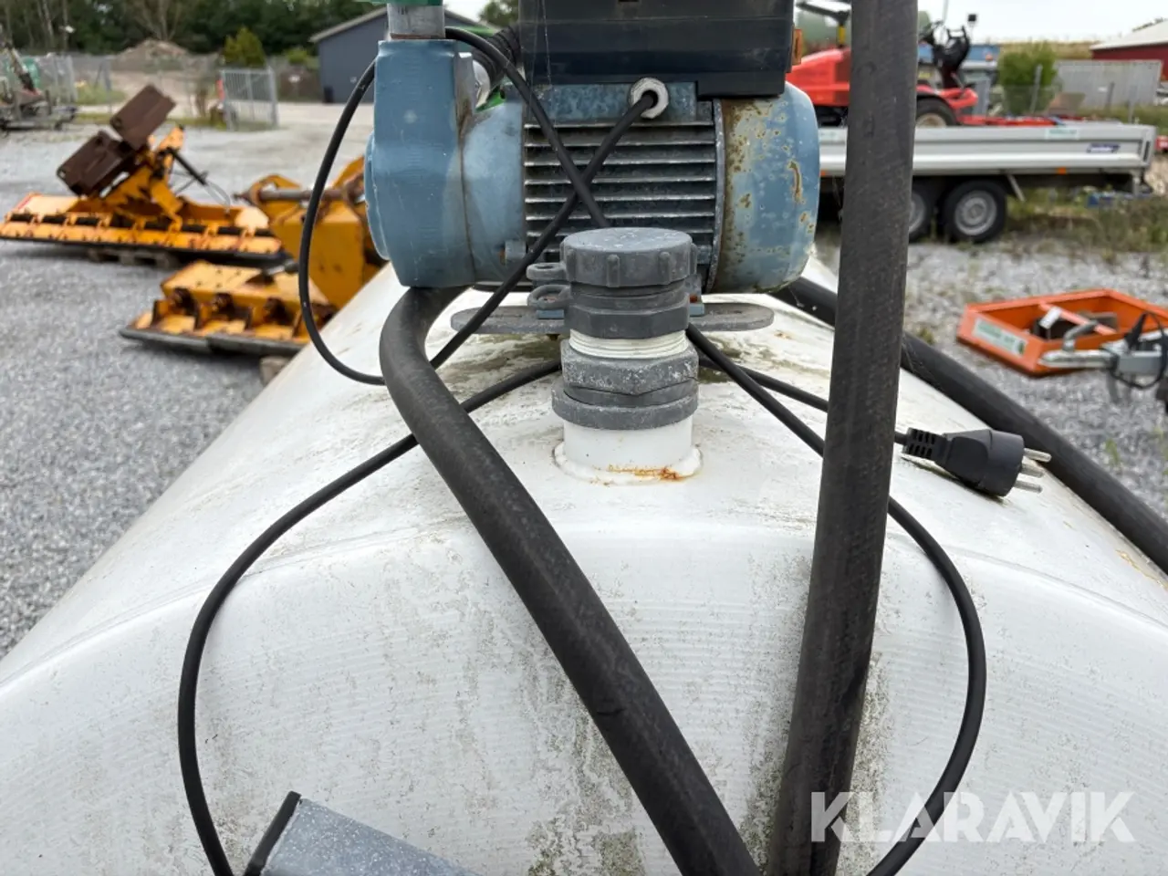 Billede 9 - Dieseltank Roug, 2500 L med pumpepistol