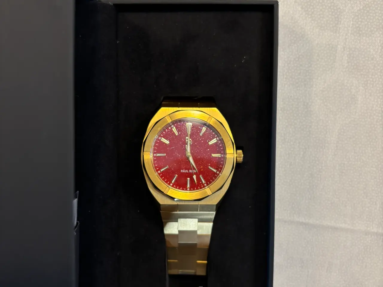 Billede 4 - ORIGINAL Paul Roch ur Guld + Rød m. Stardust. Byd