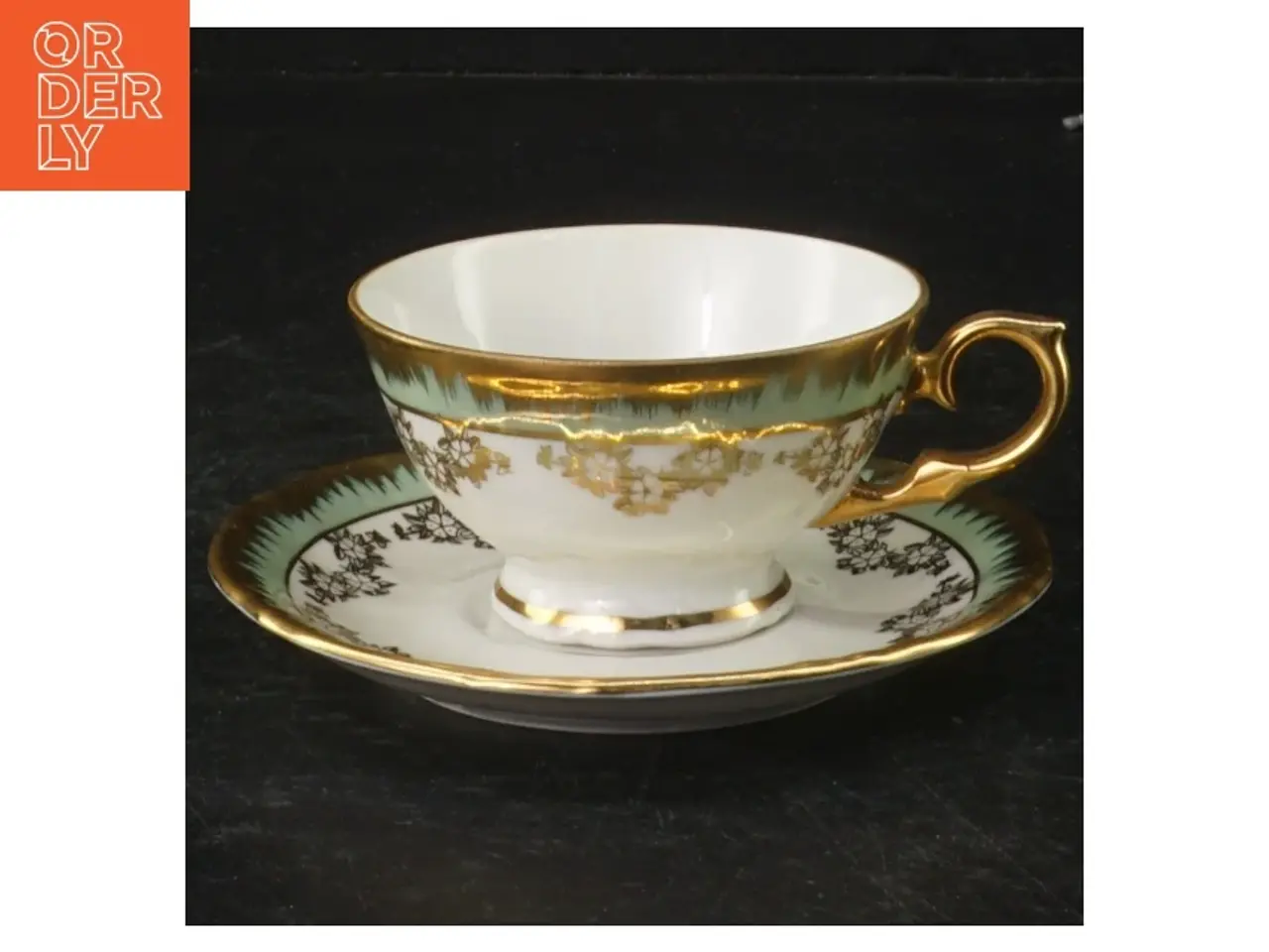 Billede 1 - Porcelæns tekop og underkop fra Tyskland