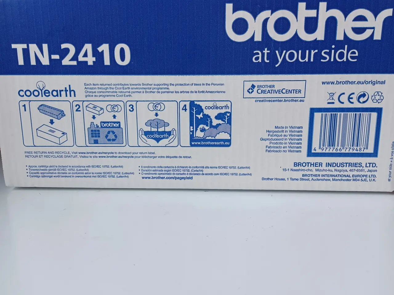 Billede 2 - Brother TN-2410 sort Original toner