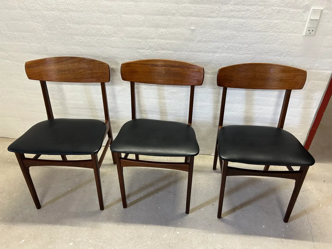 Billede 9 - 3 smukke Farstrup / Findahl retro spisebordsstole