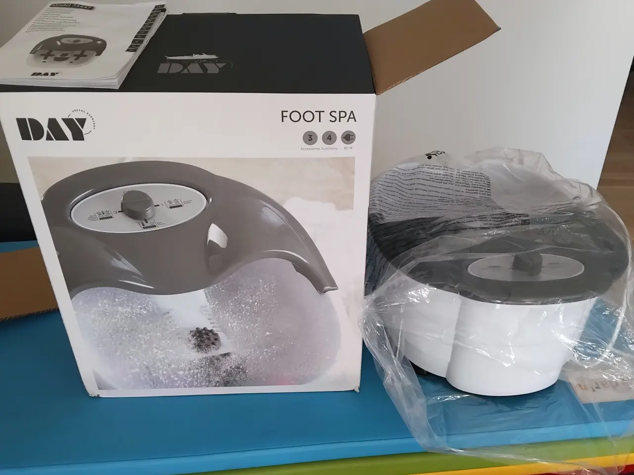 Billede 1 - FOOT SPA FODSPA FOD SPA FODBOBLESPA MODEL 73447