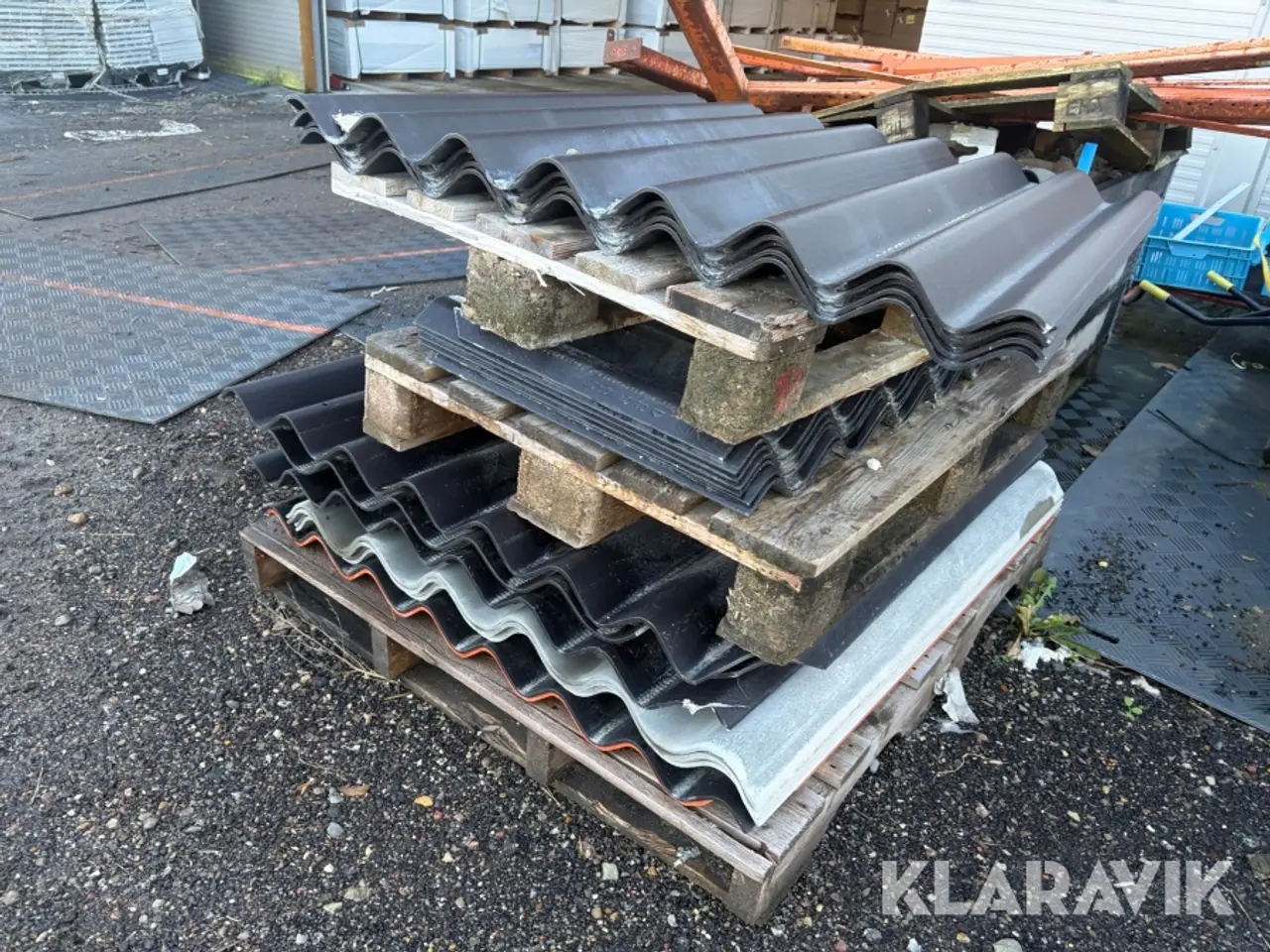 Billede 7 - Tagplader - blandet lot - 4 paller
