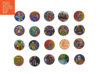Dunkin laser caps samling (str. 20 stk 4,5 cm)