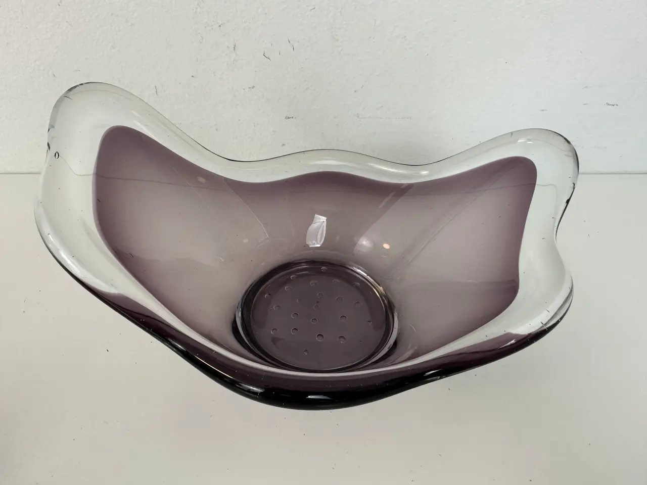 Billede 3 - Glasskål / Glas kunst (Lyngby?)