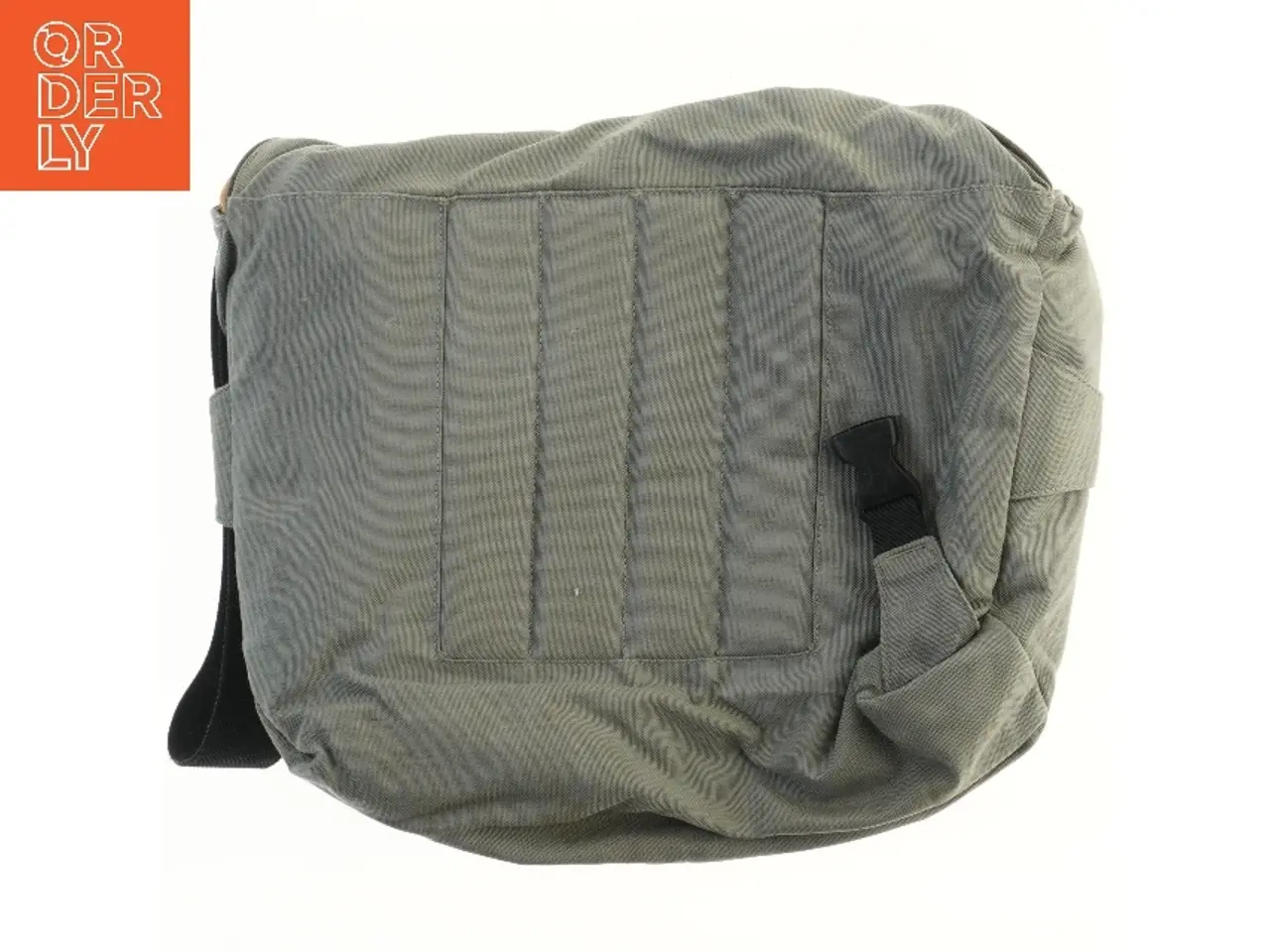 Billede 2 - Skuldertaske med orange motiv (str. 41x35 cm)