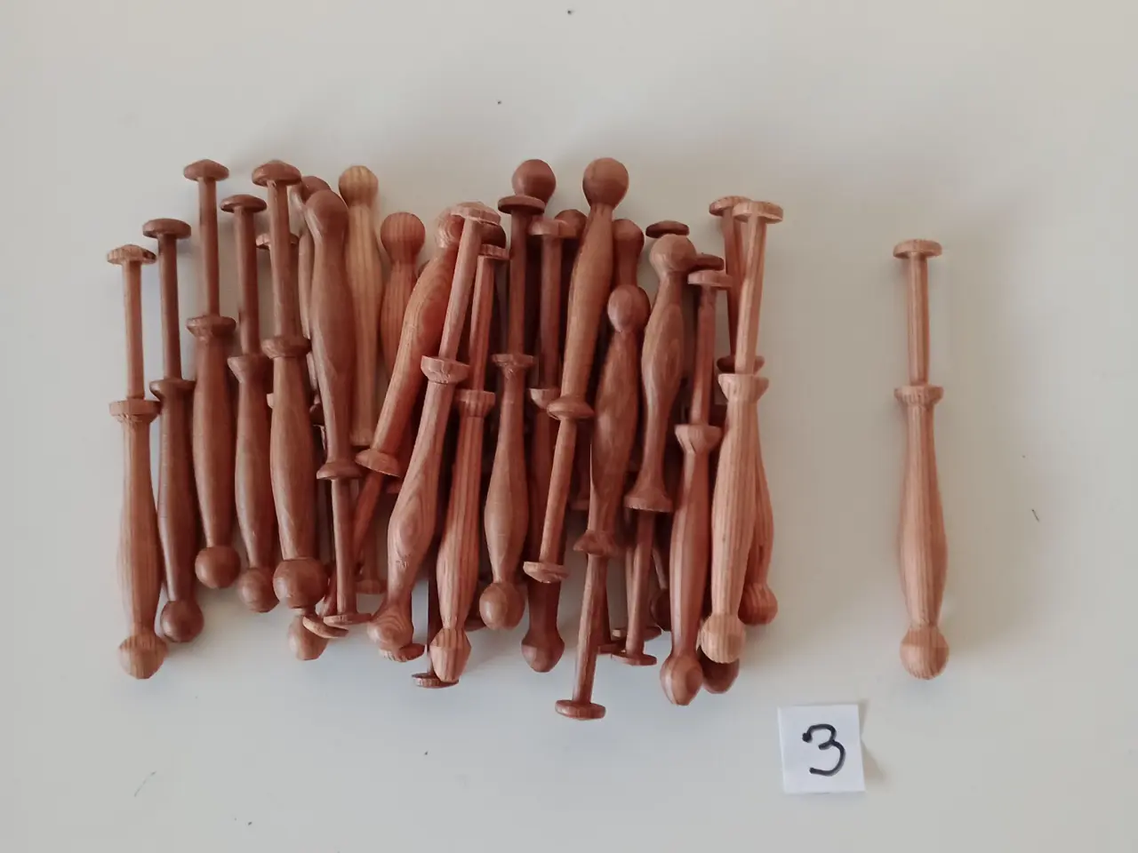 Billede 4 - Kniplepinde giv et bud.