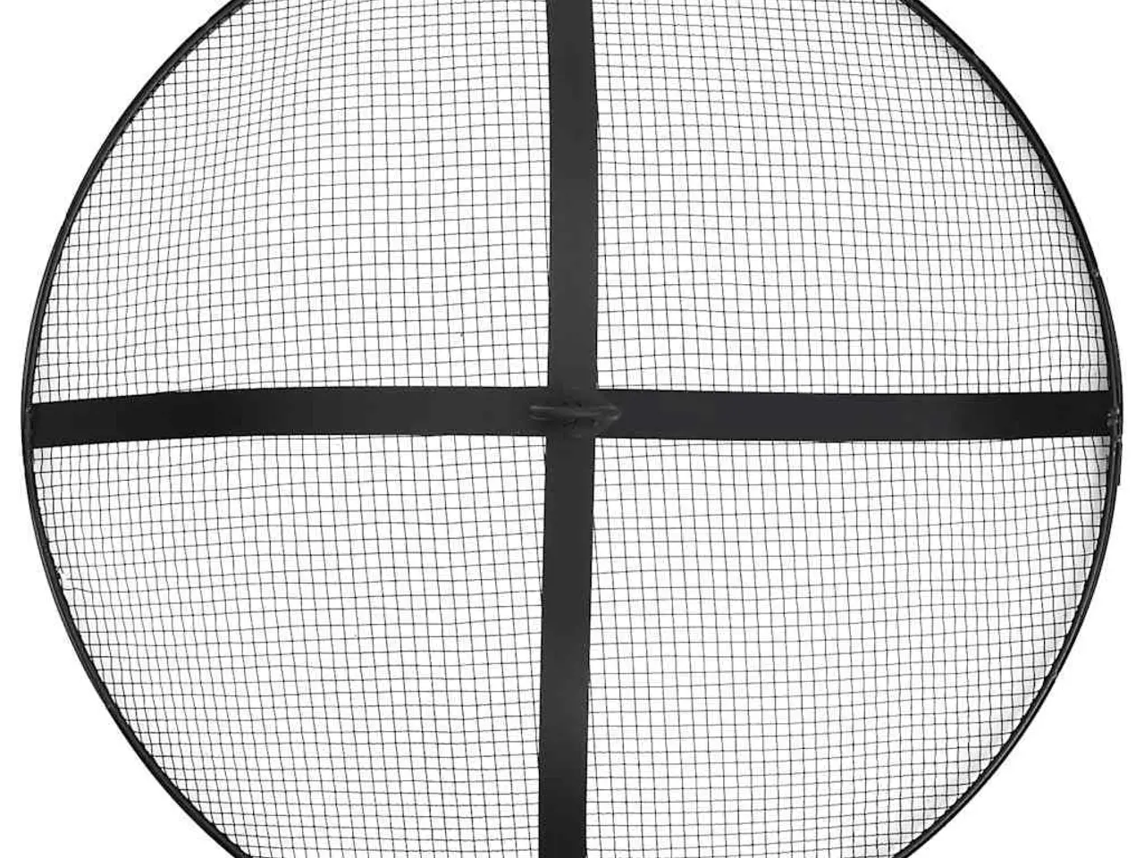 Billede 8 - Bålfad med ildrager 54 × 54 × 55 cm - stål, sort