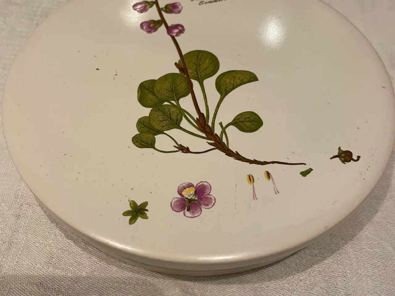 Billede 1 - 7 stk Flora Danica platter