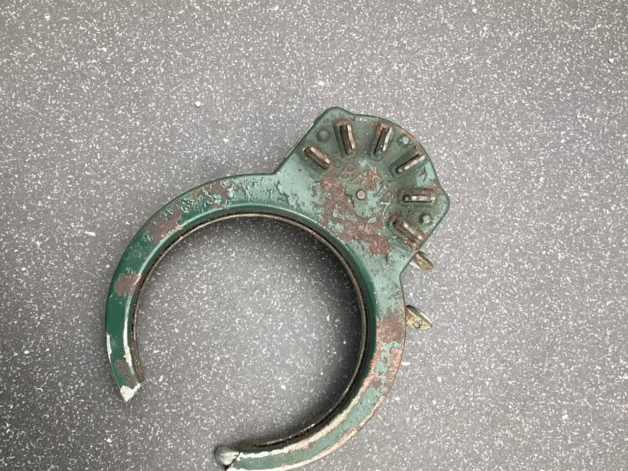 Billede 3 - VINTAGE BRUGT DANSK BASTA KODELÅS