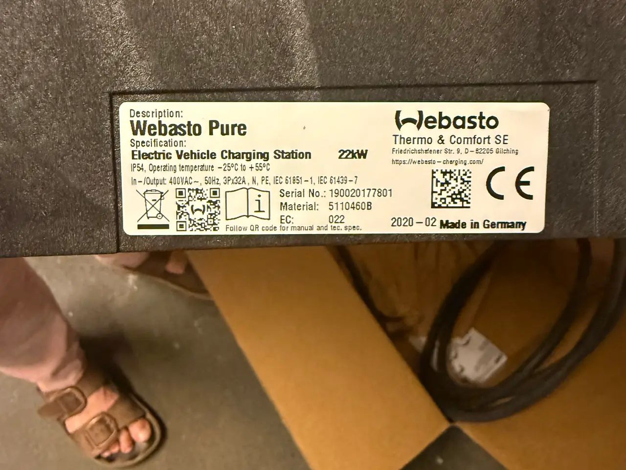 Billede 4 - Webasto Elbil lader 22kw