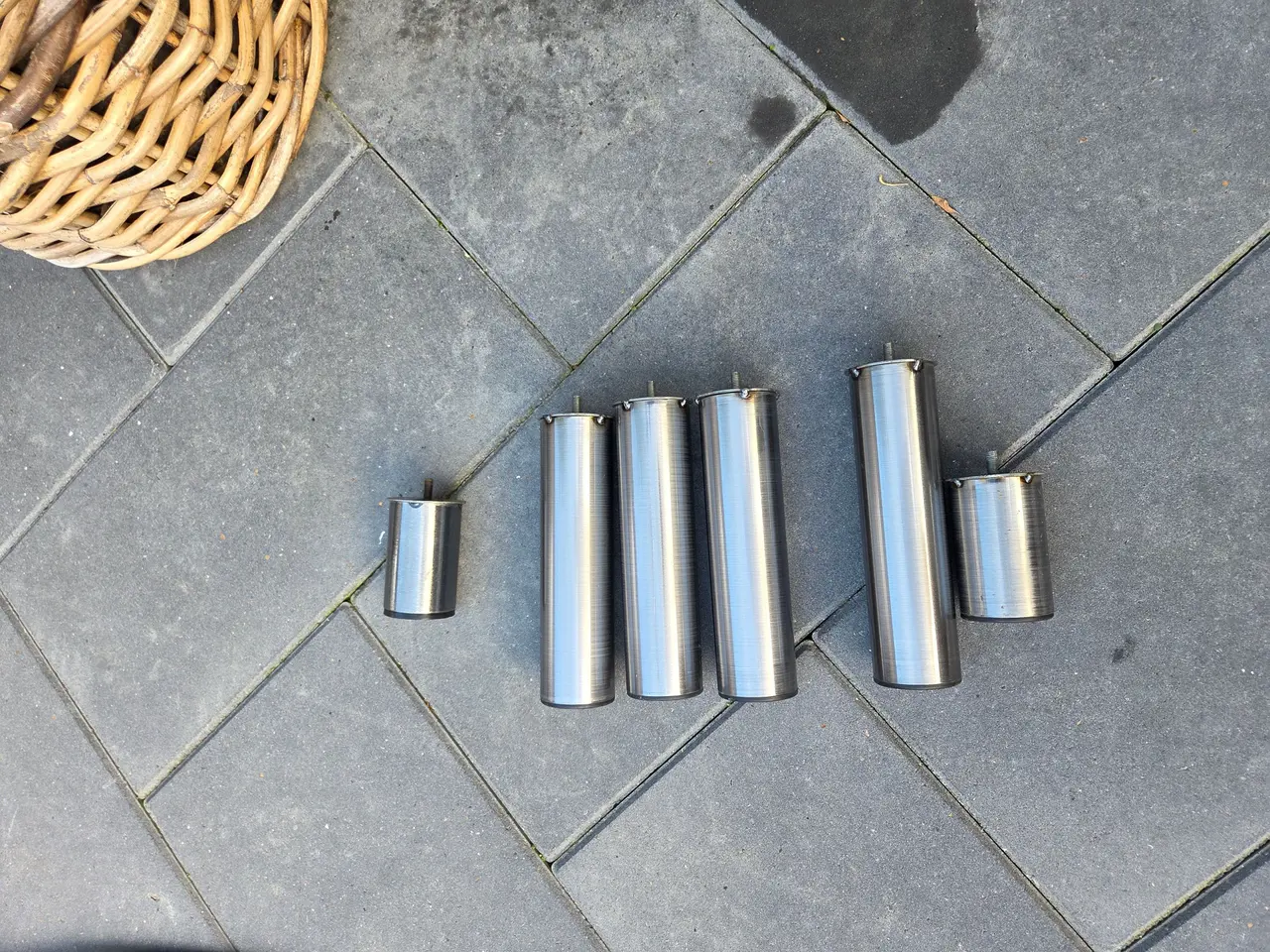 Billede 1 - Sengeben stål 23cm