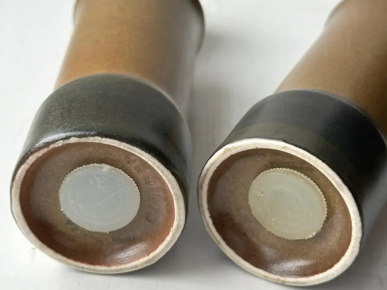 Billede 3 - Salt og peber-sæt, keramik, cylinder