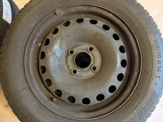 14” vinterhjul til VW UP, Skoda Citigo, Seat Mii